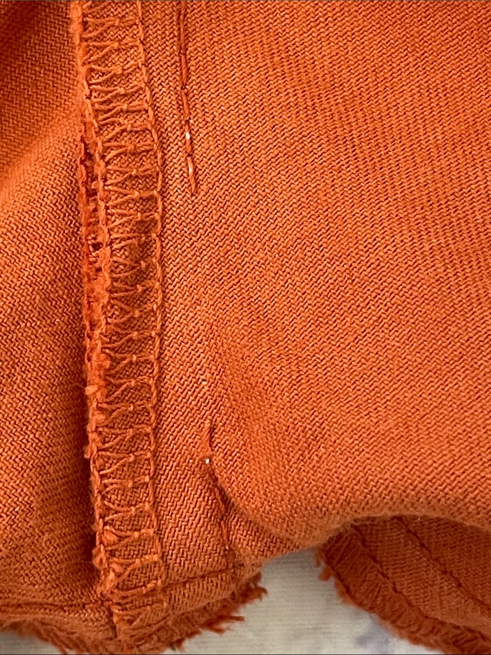 Big Bud Press Orange Elastic-Waist Trousers Shorts Size Small - Picture 8 of 8